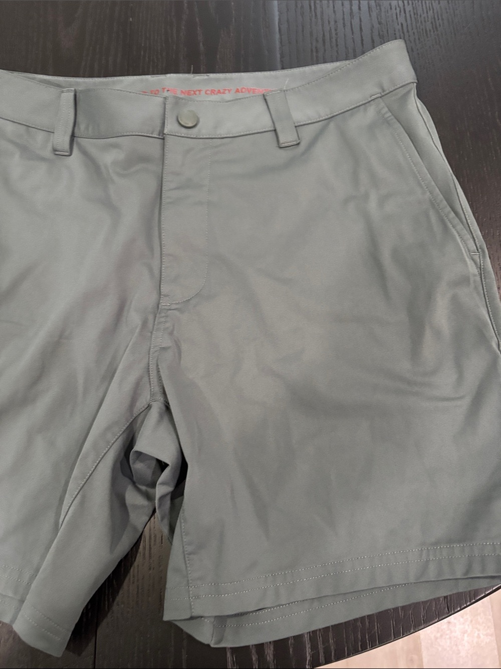 Rhone Men's Lightweight Gray Active Shorts, 7”